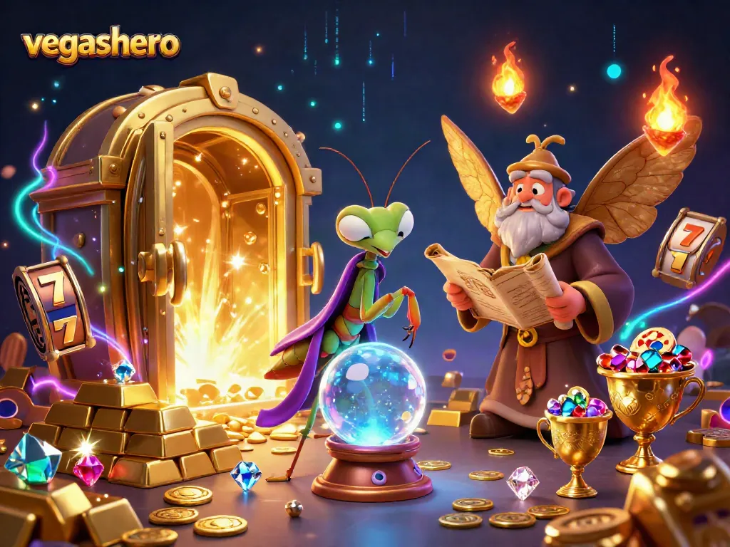 Experience the magic at vegashero with enchanting fortune tellers and dazzling casino treasures.