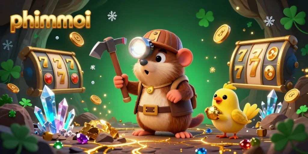 Experience the thrill of phimmoi gaming as the treasure hunter mole reveals golden jackpots.